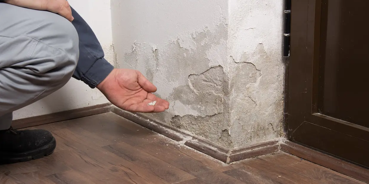 Check Areas with Water Damage Check Areas with Water Damage